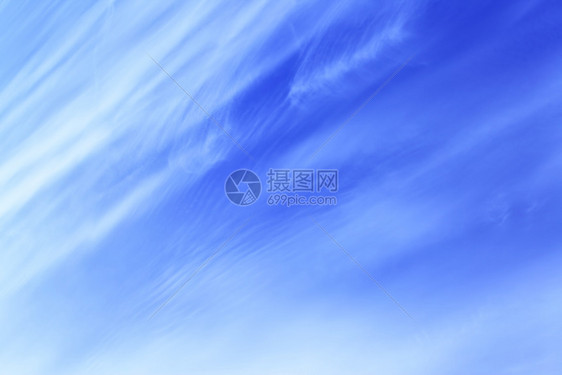 蓝春天空云团抽象背景图片