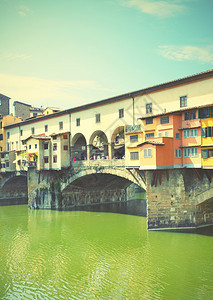 意大利佛罗伦萨的旧桥图片
