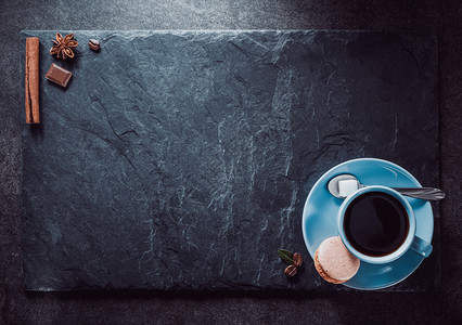 咖啡和茶叶背景图片