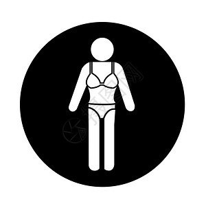 游泳衣人图标图片