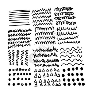 双下划线手划线边框背景