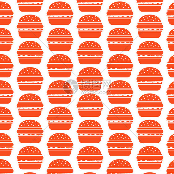 汉堡图标样式背景图片
