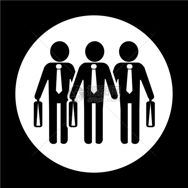 公共场所专供商人物的商业图标高清图片下载-正版图片304341978-摄图网
