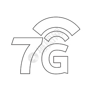 灾害图标7G无线Wifi图标背景