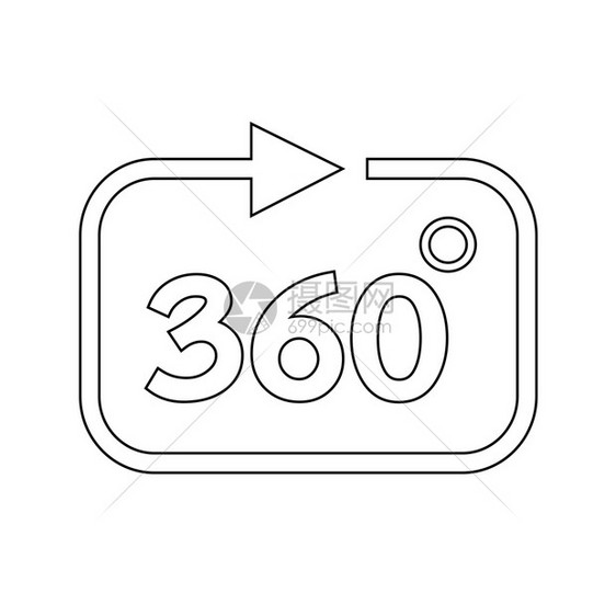 360度图标图片