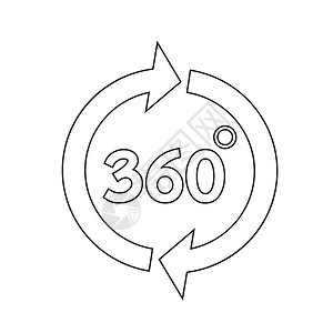 360度图标图片