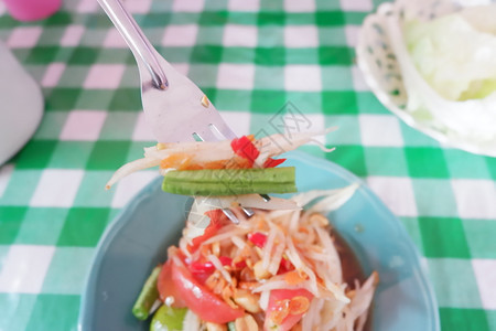 木瓜沙拉泰兰食品图片
