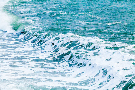 海洋波浪水背景美图片