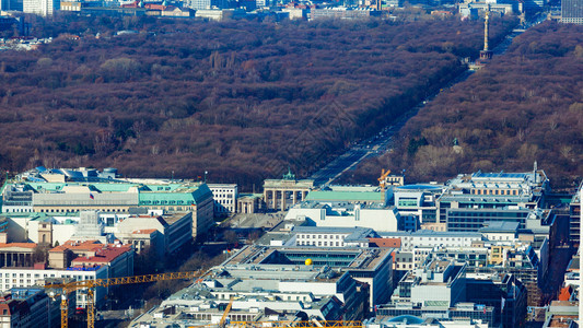 德国柏林空中观察德国柏林图片