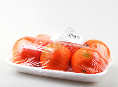 白色背景的新鲜橘子水果图片