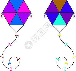 Kite收藏各种设计矢量艺术说明图片