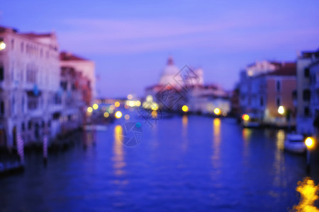 大运河抽象模糊背景意大利威尼斯图片