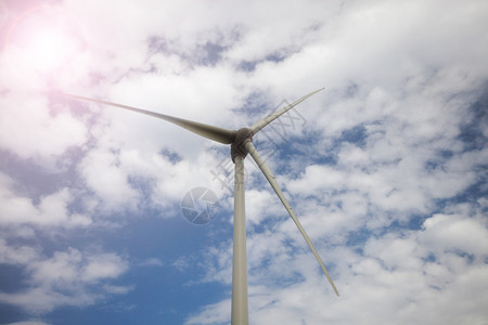 风能发电涡轮机图片
