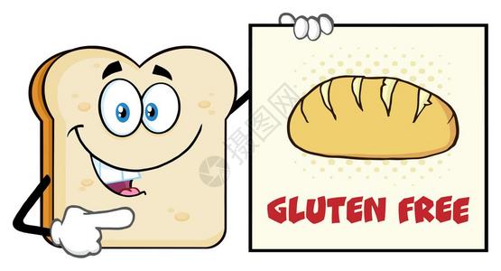 吐司台卡插画_吐司台卡卡通_吐司台卡插图_手绘_板绘_摄图网
