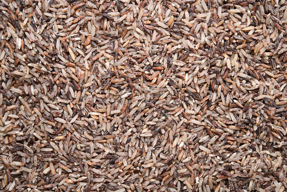 褐红大米背景图片