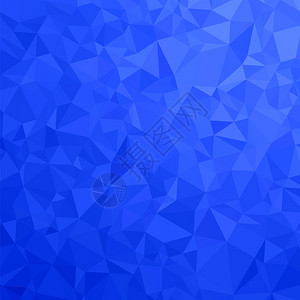 蓝色多边形背景旋转三角形模式低多质摘要摩西现代设计圆形风格三角模式抽象摩西现代设计图片