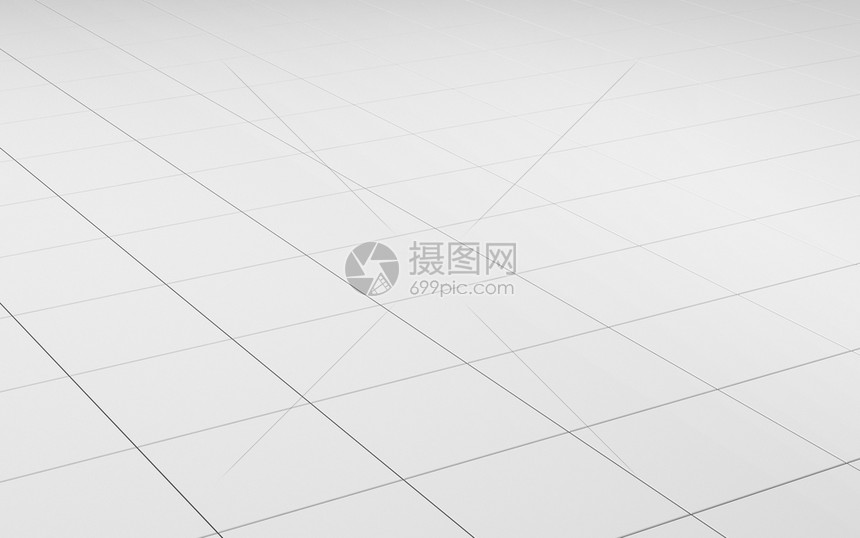 白色平面地板纹理背景3d化插图图片