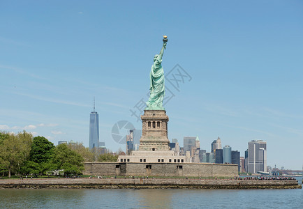 自由女神像美国纽约州市图片