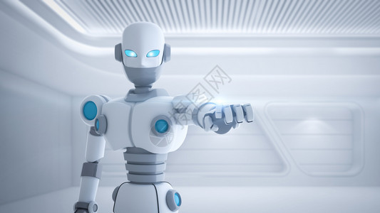 机器人指针未来技术图案中的人工智能未来技术概念中的人工智能3个插图图片