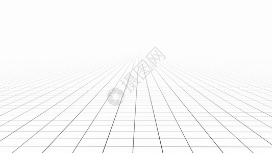 白色瓷砖地板纹理背景3d插图图片