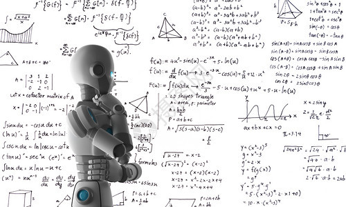 机器人学习或解决问题机器人学习或解决问题中的人工智能未来技术概念中的人工智能3个插图图片