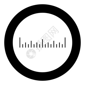 说明规则比例尺图标黑色颜矢量说明简单图像平板样式插画