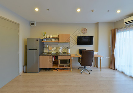 现代厨房区和公寓间室内设计现代厨房区和公寓装饰图片