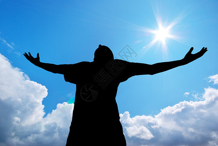 人崇拜真主设计的一部分人崇拜神图片素材