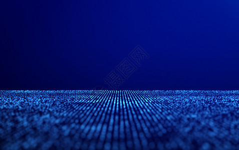 Techlo中蓝色抽象背景的网络连接点技术概念中蓝色抽象背景的网络连接点3d插图技术概念中蓝色抽象背景的网络连接点3d插图图片