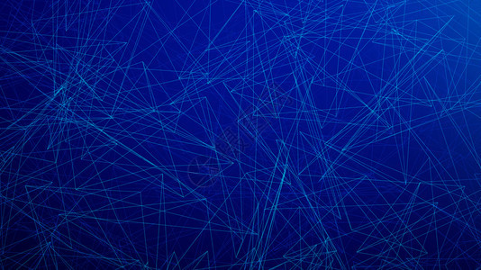 蓝色网络连接三角线蓝背景Te色网络连接三角线蓝背景技术概念3d抽象图解蓝色网络连接三角线蓝色背景技术概念3d抽象图解图片