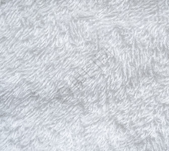 白色天然棉毛巾纹理背景图片
