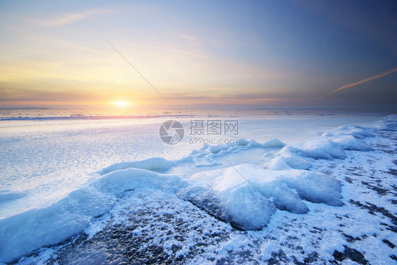 冬季风景自然构成图片