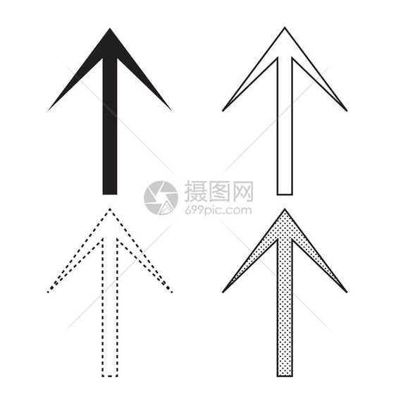 箭头图标矢量图片