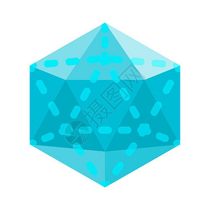 Icosahedron聚面形状图片