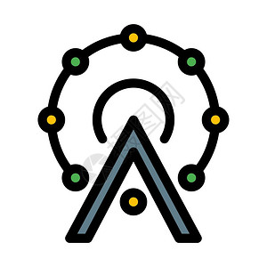 飞轮插画_飞轮卡通_飞轮插图_手绘_板绘_摄图网