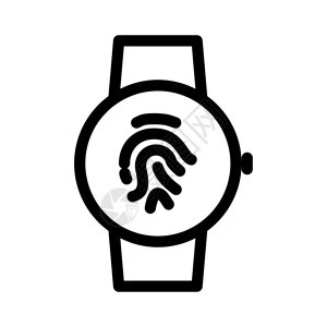 Smartwatch指纹传感器图片