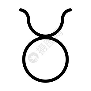 金牛Zodic符号背景图片