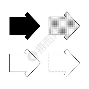 箭头图标矢量图片