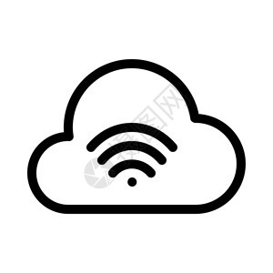 WiFi云服务背景图片