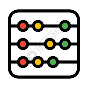 粤港澳大湾区凸显出珠算盘插画