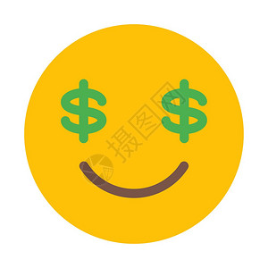 emoji表情钱插画