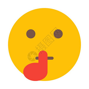 手指表示安静或插画