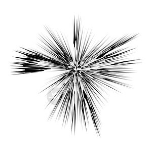 爆炸闪光卡通爆炸星壳白背景下孤立的星壳爆炸闪光图片
