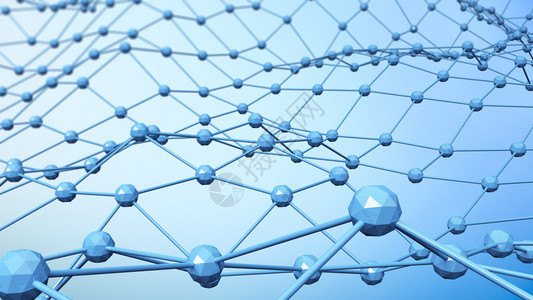 3d分子链背景
