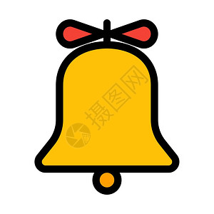 钟睒睒插画-钟睒睒卡通-教堂钟插图-摄图网