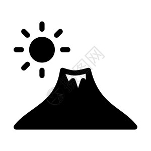 活火山图片