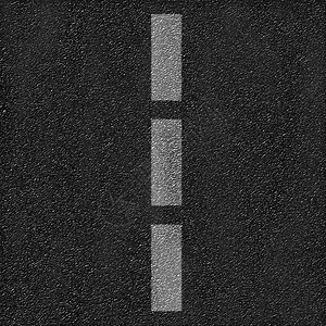 黑色公路以破折线截断道路背景纹理模式背景