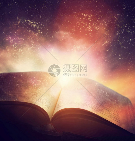 开放旧书与魔法星系的天空宇宙恒星合并文学幻想星座宗教等概念开放旧书与魔法星系的天空座等图片