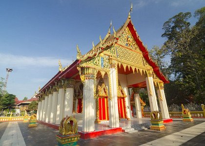 泰国美丽的大理石寺图片