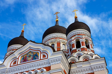 爱沙尼亚Talllinn的AlexanderNevsky大教堂图片